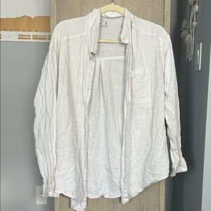 White Button-Up Shirt